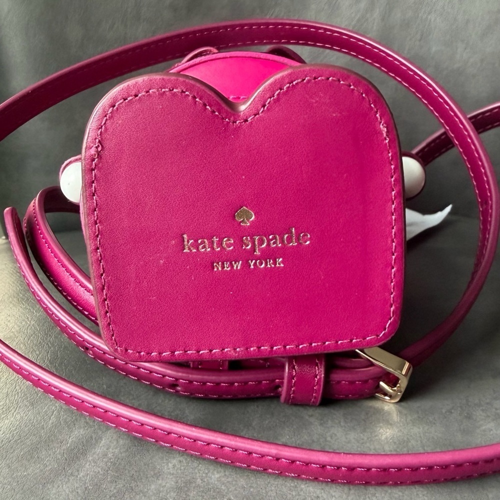 Kate Spade Oh What Fun 3D Nutcracker Crossbody Bag Novelty Christmas Fuchsia NWT - Picture 9 of 11